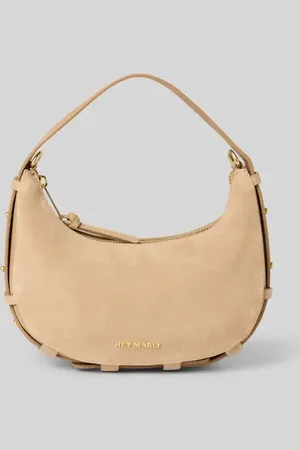 HEY MARLY Handtasche mit Label-Applikation Modell 