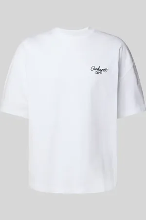 Carhartt T-Shirt mit geripptem Rundhalsausschnitt in , Größe L
