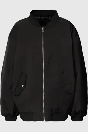 MANGO Jacke mit geripptem Stehkragen Modell 