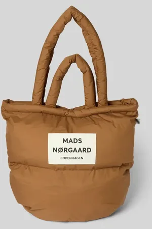 Mads Norgaard Shopper mit Label-Patch und Label-Detail in , Größe 1