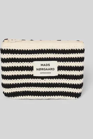 Mads Norgaard Portemonnaie mit Reißverschluss und Label-Patch in , Größe 1