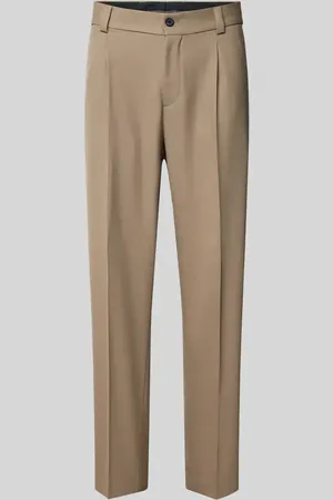 HUGO BOSS Regular Fit Anzughose mit Bundfalten Modell 