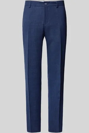 SELECTED Slim Fit Anzughose mit Knopf- und Reißverschluss Modell 