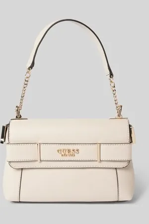Guess Handtasche mit Label-Applikation in , Größe 1