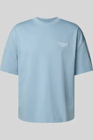 Carhartt T-Shirt mit geripptem Rundhalsausschnitt in , Größe L