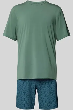 Schiesser Pyjama mit Rundhalsausschnitt in , Größe 48