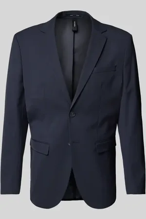 SELECTED Slim Fit 2-Knopf-Sakko mit Pattentaschen in , Größe 102