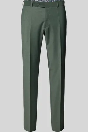 Wilvorst Slim Fit Anzughose mit Bügelfalten in , Größe 106