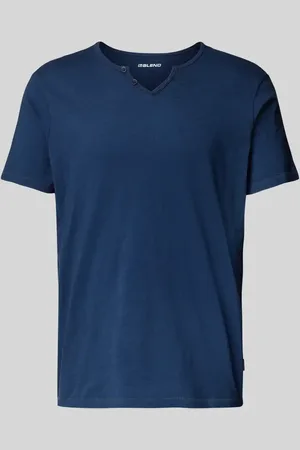 Blend T-Shirt mit Serafino-Ausschnitt in , Größe 3XL