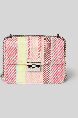 Seidenfelt Handtasche mit Strukturmuster Modell 