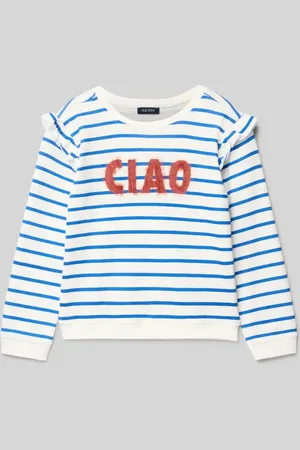 Blue Seven Sweatshirt mit gerippten Abschlüssen in , Größe 104