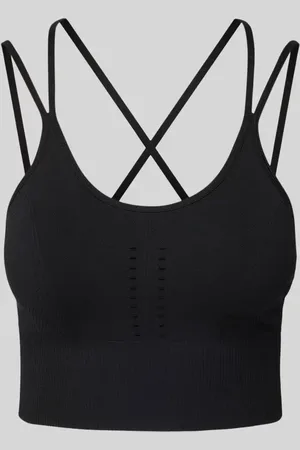 Born Living Yoga Bustier in Ripp-Optik Modell 