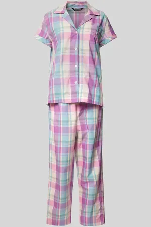 Ralph Lauren Pyjama mit Logo-Stitching in , Größe L