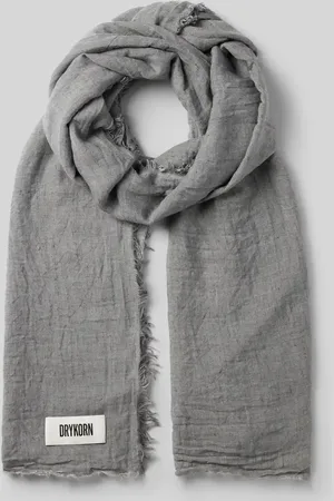 Drykorn Schal mit Label-Patch Modell 