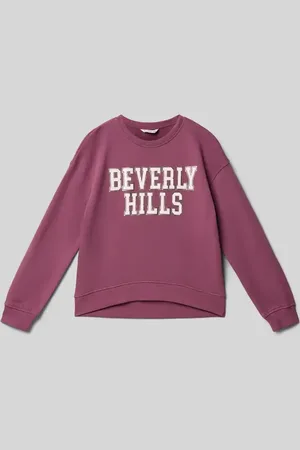 MANGO Sweatshirt mit gerippten Abschlüssen in , Größe 128