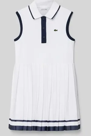 Lacoste Kleid mit gelegten Falten in , Größe 140