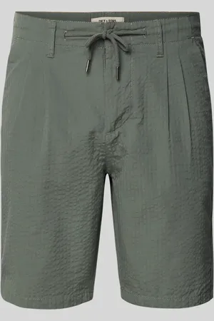 Only & Sons Regular Fit Shorts mit Strukturmuster Modell 