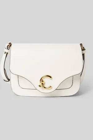 Coccinelle Handtasche mit Logo-Applikation Modell 