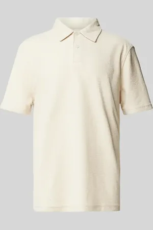 Samsøe Samsøe Regular Fit Poloshirt mit kurzer Knopfleiste in , Größe L