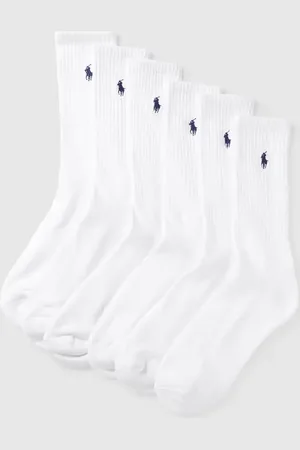 Ralph Lauren Socken mit Logo-Stitching im 6er-Pack in , Größe 40-46