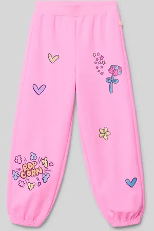 Billieblush Regular Fit Sweatpants mit Statement-Prints in , Größe 104