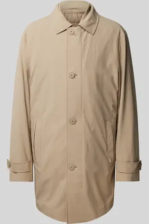 HUGO BOSS Regular Fit Kurzmantel mit Ärmelriegeln Modell 