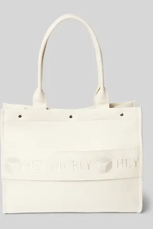 HEY MARLY Handtasche mit Label-Stitching Modell 