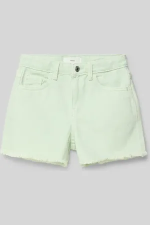 MANGO Regular Fit Jeansshorts im 5-Pocket-Design Modell 
