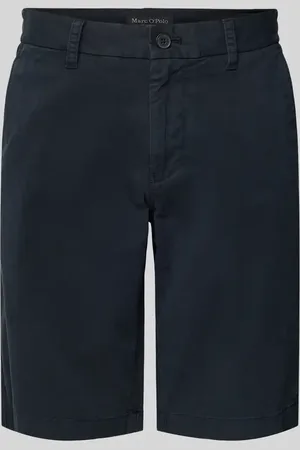 Marc O’ Polo Regular Fit Bermudas aus Twill-Baumwoll-Mix Modell 