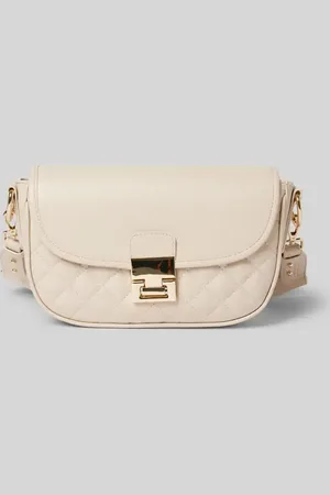 Seidenfelt Handtasche mit Steppnähten Modell 