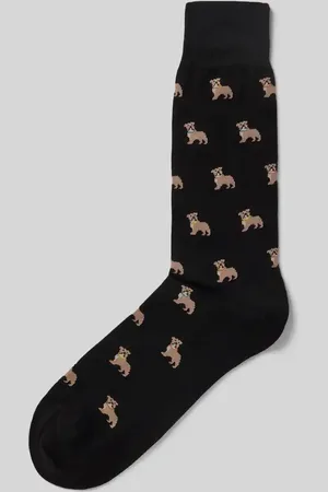 Paul Smith Socken mit gerippten Bündchen Modell 