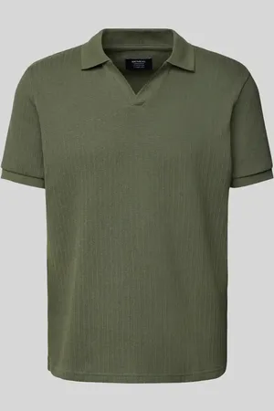 McNeal Regular Fit Poloshirt mit V-Ausschnitt in , Größe L