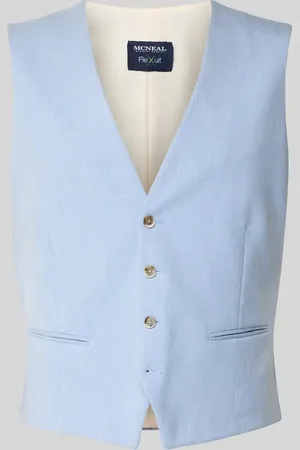 McNeal Slim Fit Weste mit Allover-Muster in , Größe 56