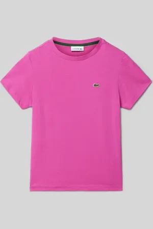 Lacoste T-Shirt mit Logo-Stitching in , Größe 140