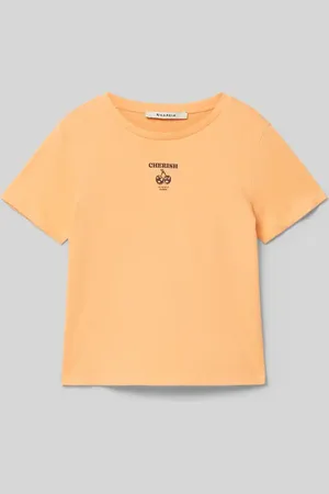 Garcia T-Shirt mit Motiv- und Statement-Print in , Größe 140