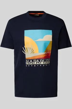 Napapijri T-Shirt mit Label-Print Modell 