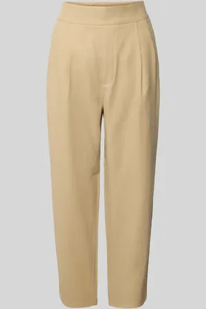 Jake*s Tapered Fit Stoffhose mit Bundfalten in , Größe 34