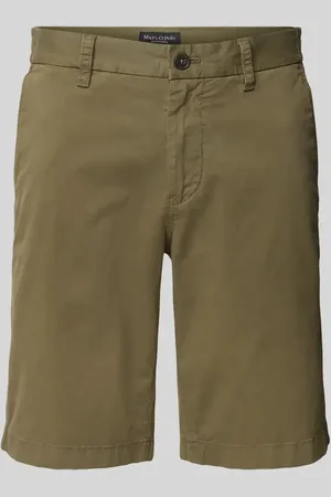 Marc O’ Polo Regular Fit Bermudas aus Twill-Baumwoll-Mix Modell 