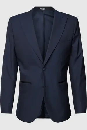 SELECTED Sakko mit Strukturmuster Modell 