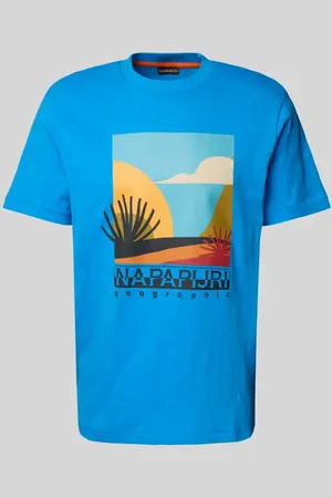 Napapijri T-Shirt mit Label-Print Modell 
