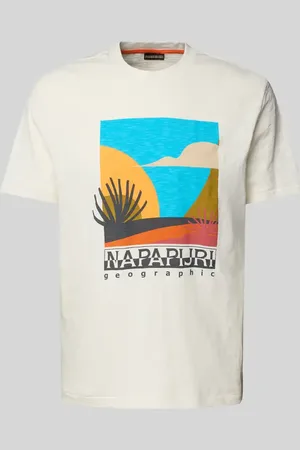 Napapijri T-Shirt mit Label-Print Modell 