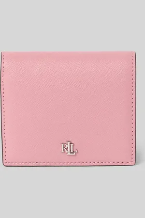 Ralph Lauren Lederportemonnaie mit Logo-Applikation in , Größe 1