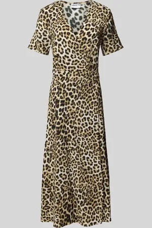 Jake*s Wickelkleid mit V-Ausschnitt aus Viskose-Mix in , Größe 34