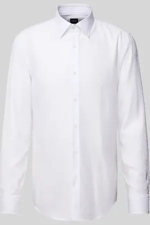 HUGO BOSS Slim Fit Business-Hemd mit Kentkragen in , Größe 38