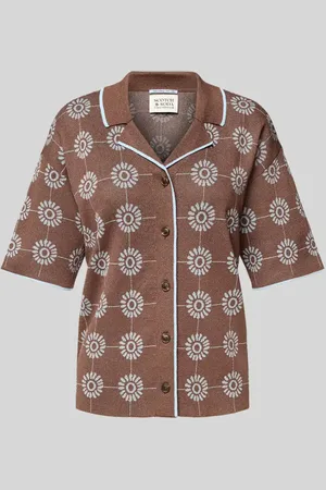 Scotch&Soda Regular Fit Strickbluse mit 1/2-Arm in , Größe M