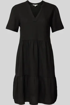 ONLY Comfort Fit Freizeitkleid aus Viskose-Leinen-Mix Modell 