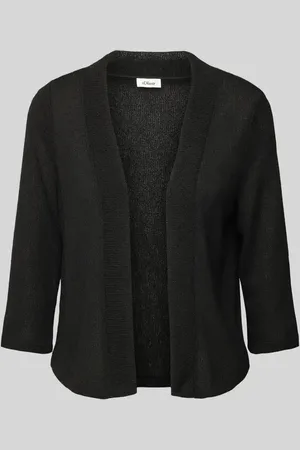 QS by s.Oliver Relaxed Fit Cardigan aus Bouclé in , Größe 36