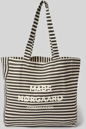 Mads Norgaard Shopper mit Label-Print Modell 