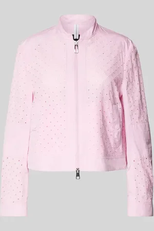 Marc Cain Blouson mit Lochstickerei und Zweiwege-Reißverschluss in , Größe 36