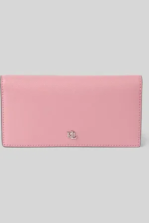 Ralph Lauren Lederportemonnaie mit Logo-Applikation in , Größe 1